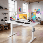 Electric Height Adjustable Standing Desk - Image 8