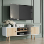 Enhance your living room with the stylish and functional Wooden TV Stand, designed to keep your entertainment area organized while adding a touch of modern elegance. Featuring a spacious top surface and practical storage compartments, this TV stand provides ample space for your television, media devices, gaming consoles, and decorative accessories. Its durable wooden construction and timeless design make it a perfect addition to contemporary and classic interiors. Features: Spacious tabletop accommodates most flat-screen TVs Durable wooden construction for long-lasting performance Multiple storage compartments for media devices and accessories Helps keep cables and entertainment essentials neatly organized Modern design complements a variety of home décor styles Smooth, easy-to-clean surface for simple maintenance Sturdy and stable structure for reliable everyday use Ideal for living rooms, family rooms, apartments, and entertainment spaces Combines functionality, style, and practical storage TV Cabinet Kenya, TV Cabinet Nairobi, TV Cabinet Mombasa, TV Cabinet Kisumu, TV Cabinet Nakuru, TV Cabinet Eldoret, TV Cabinet Thika, TV Cabinet Kiambu, TV Cabinet Ruiru, TV Cabinet Juja, TV Cabinet Ruaka, TV Cabinet Kitengela, TV Cabinet Athi River, TV Cabinet Syokimau, TV Cabinet Mlolongo
