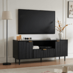 Enhance your living room with the stylish and functional Wooden TV Stand, designed to keep your entertainment area organized while adding a touch of modern elegance. Featuring a spacious top surface and practical storage compartments, this TV stand provides ample space for your television, media devices, gaming consoles, and decorative accessories. Its durable wooden construction and timeless design make it a perfect addition to contemporary and classic interiors. Features: Spacious tabletop accommodates most flat-screen TVs Durable wooden construction for long-lasting performance Multiple storage compartments for media devices and accessories Helps keep cables and entertainment essentials neatly organized Modern design complements a variety of home décor styles Smooth, easy-to-clean surface for simple maintenance Sturdy and stable structure for reliable everyday use Ideal for living rooms, family rooms, apartments, and entertainment spaces Combines functionality, style, and practical storage TV Cabinet Kenya, TV Cabinet Nairobi, TV Cabinet Mombasa, TV Cabinet Kisumu, TV Cabinet Nakuru, TV Cabinet Eldoret, TV Cabinet Thika, TV Cabinet Kiambu, TV Cabinet Ruiru, TV Cabinet Juja, TV Cabinet Ruaka, TV Cabinet Kitengela, TV Cabinet Athi River, TV Cabinet Syokimau, TV Cabinet Mlolongo