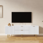 Enhance your living room with the stylish and functional Wooden TV Stand, designed to keep your entertainment area organized while adding a touch of modern elegance. Featuring a spacious top surface and practical storage compartments, this TV stand provides ample space for your television, media devices, gaming consoles, and decorative accessories. Its durable wooden construction and timeless design make it a perfect addition to contemporary and classic interiors. Features: Spacious tabletop accommodates most flat-screen TVs Durable wooden construction for long-lasting performance Multiple storage compartments for media devices and accessories Helps keep cables and entertainment essentials neatly organized Modern design complements a variety of home décor styles Smooth, easy-to-clean surface for simple maintenance Sturdy and stable structure for reliable everyday use Ideal for living rooms, family rooms, apartments, and entertainment spaces Combines functionality, style, and practical storage TV Cabinet Kenya, TV Cabinet Nairobi, TV Cabinet Mombasa, TV Cabinet Kisumu, TV Cabinet Nakuru, TV Cabinet Eldoret, TV Cabinet Thika, TV Cabinet Kiambu, TV Cabinet Ruiru, TV Cabinet Juja, TV Cabinet Ruaka, TV Cabinet Kitengela, TV Cabinet Athi River, TV Cabinet Syokimau, TV Cabinet Mlolongo