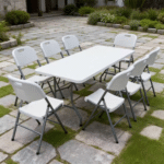 8-Seater Plastic Dining Set